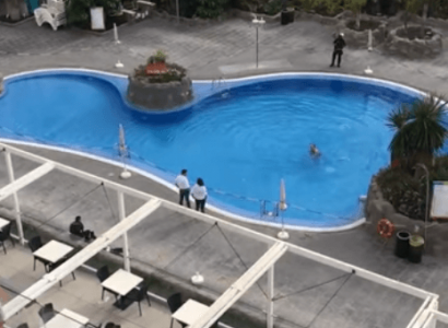 VIDEO: British woman dragged out of Tenerife hotel pool and arrested for refusing to quarantine | Secret Flying