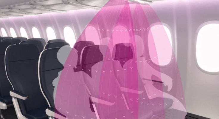 Could this invisible air shield protect passengers from Covid-19? | Secret Flying Could this invisible air shield protect passengers from Covid-19? | Secret Flying