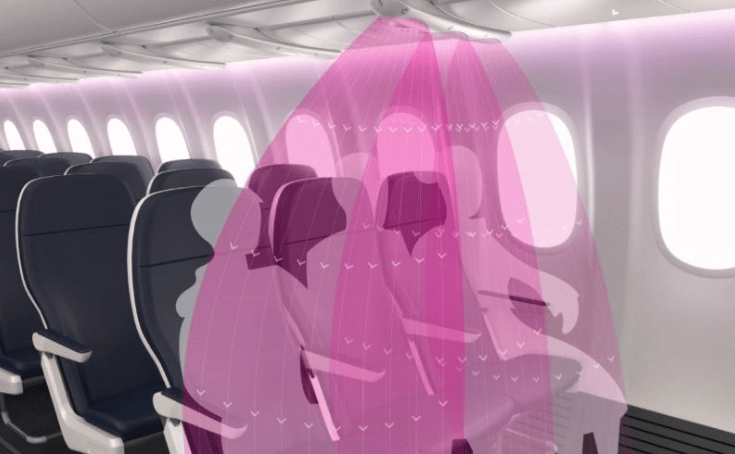 Could this invisible air shield protect passengers from Covid-19?