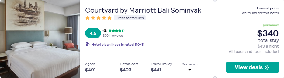 Price screenshot