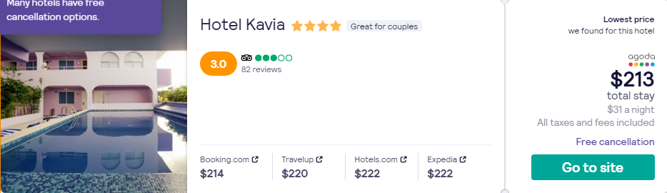 Price screenshot