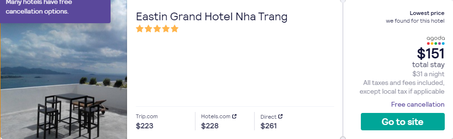 Price screenshot