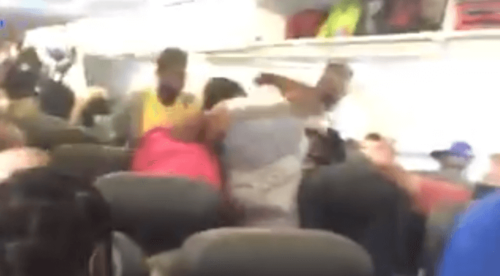 VIDEO: Another brawl on American Airlines flight over face masks | Secret Flying