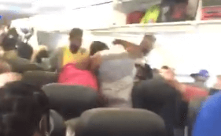 VIDEO: Another brawl on American Airlines flight over face masks
