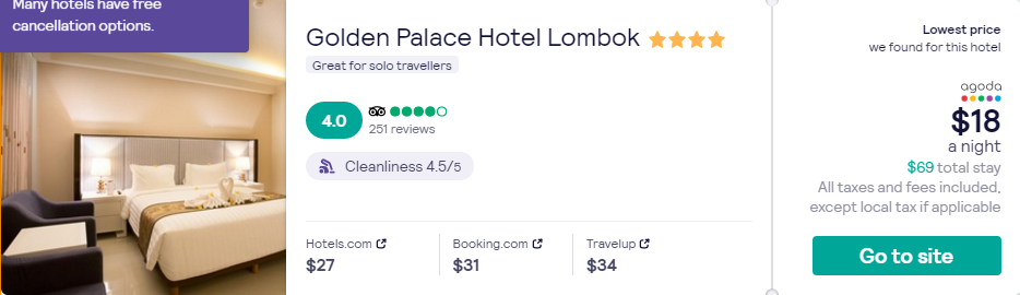 Price screenshot
