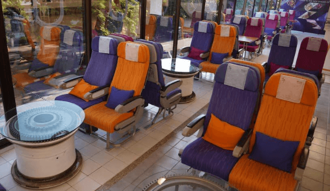 Thai Airways opens restaurant with economy class seating and plane food | Secret Flying Thai Airways opens restaurant with economy class seating and plane food | Secret Flying