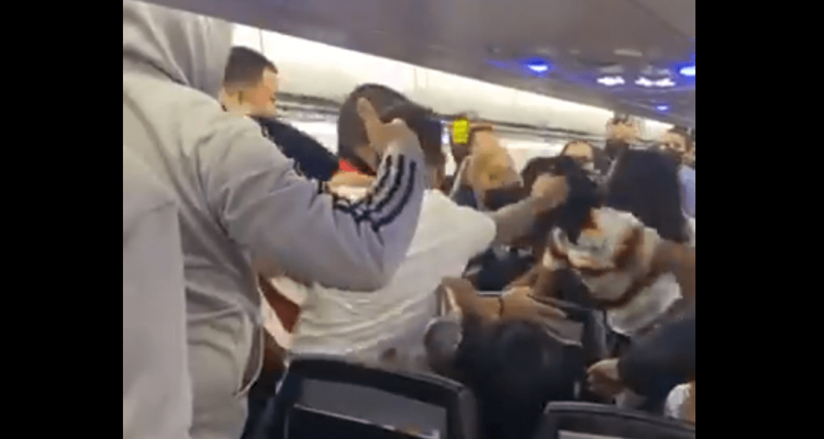 Woman tasered on Spirit Airlines flight after brawl breaks out over face masks | Secret Flying Woman tasered on Spirit Airlines flight after brawl breaks out over face masks | Secret Flying