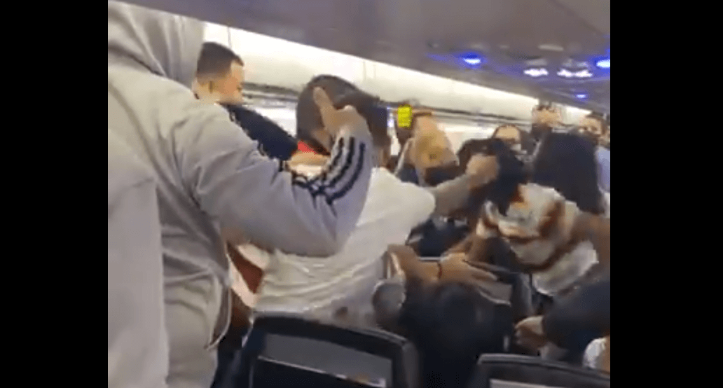 Woman tasered on Spirit Airlines flight after brawl breaks out over face masks