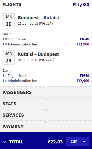 Price screenshot