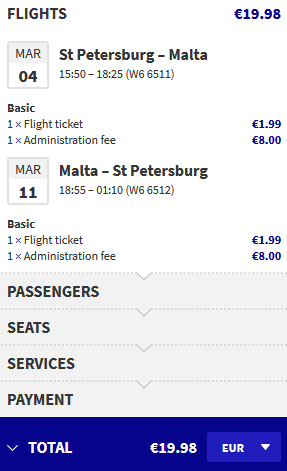 Price screenshot