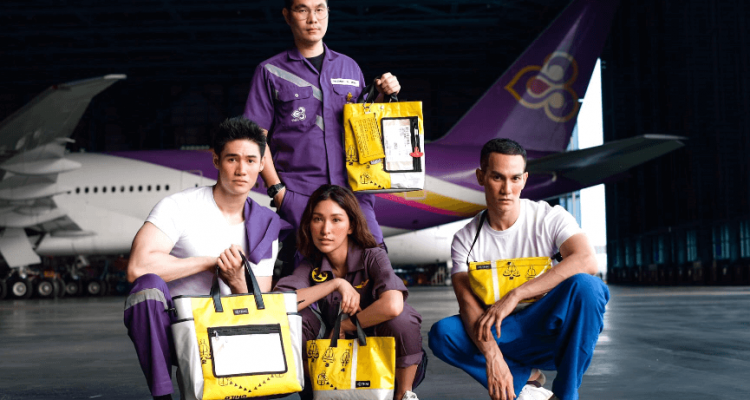 Thai Airways to sell bags made from old life jackets in latest money spinning idea | Secret Flying