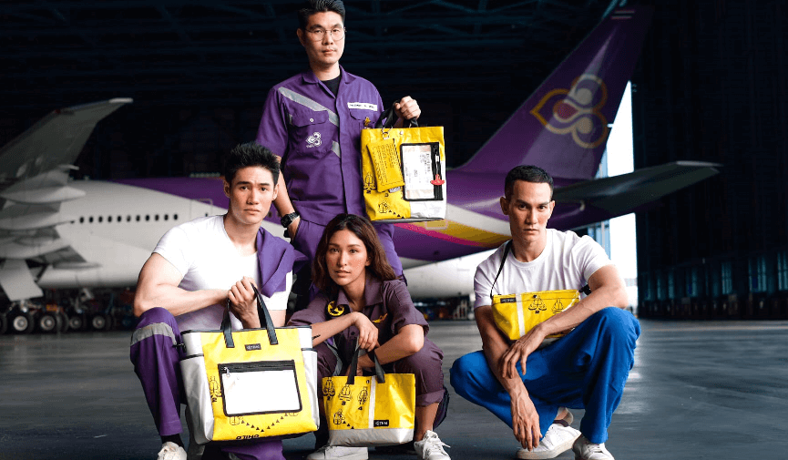 Thai Airways to sell bags made from old life jackets in latest money spinning idea