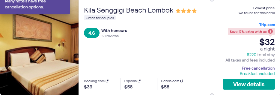 Price screenshot