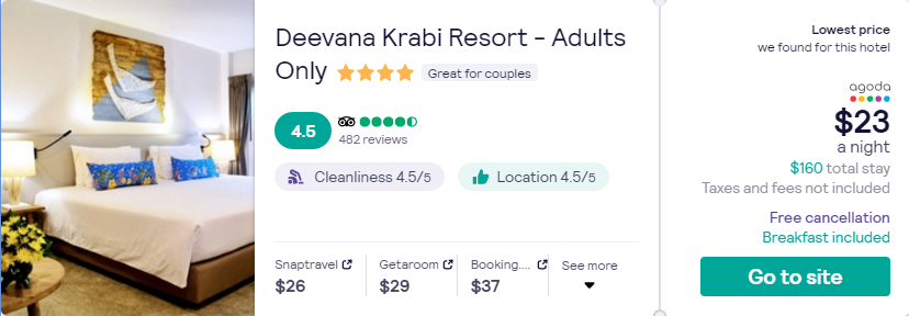 Price screenshot