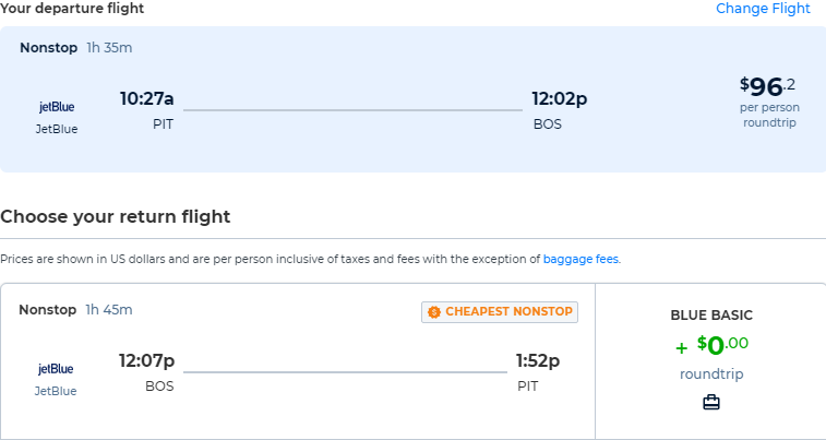 Price screenshot