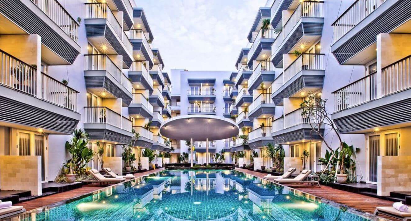 4* Eden Hotel Kuta Bali in Indonesia for only $17 USD per night