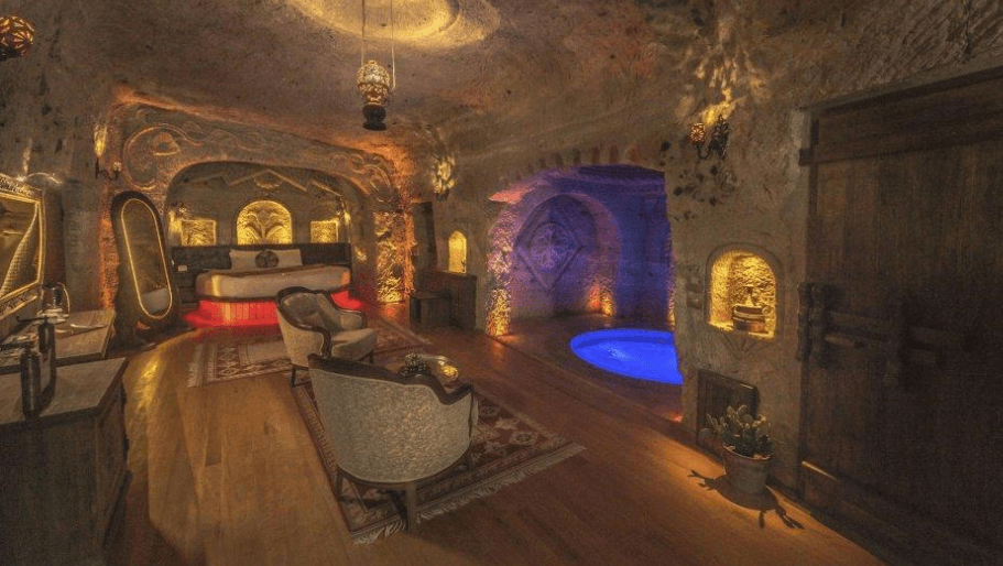 5* Kapadokya Hill Hotel & Spa in Nevsehir, Turkey for only $34 USD per night
