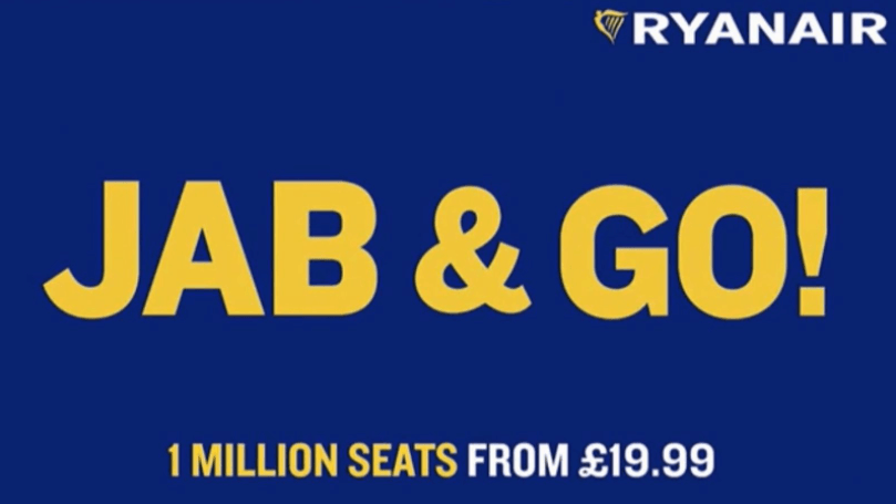 Ryanair TV commercial pulled for showing holidaygoers without masks