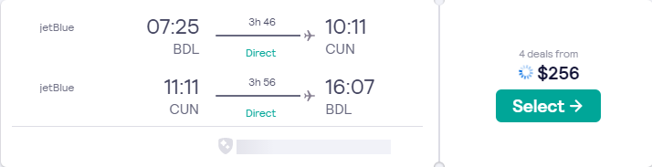 Price screenshot