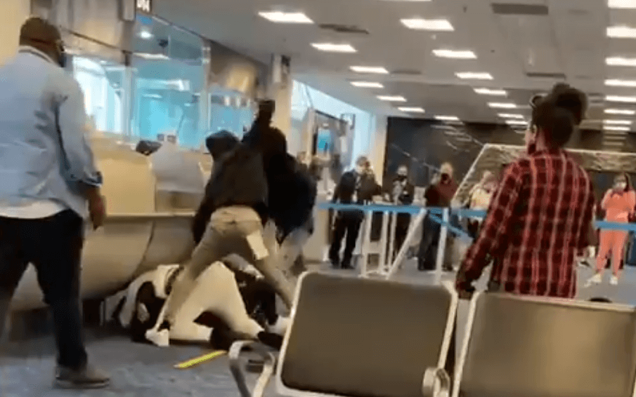 VIDEO: Man arrested after wild fight at Miami International Airport