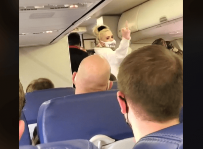 VIDEO: Southwest passengers cheer as woman ‘refusing face mask’ thrown off flight | Secret Flying