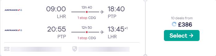 Price screenshot