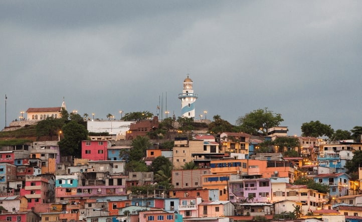 Boston to Guayaquil, Ecuador for only $296 roundtrip