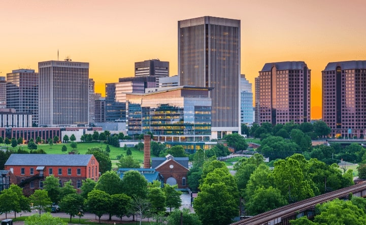 Phoenix, Arizona to Richmond, Virginia (& vice versa) for only $154 roundtrip (Oct-Mar dates)