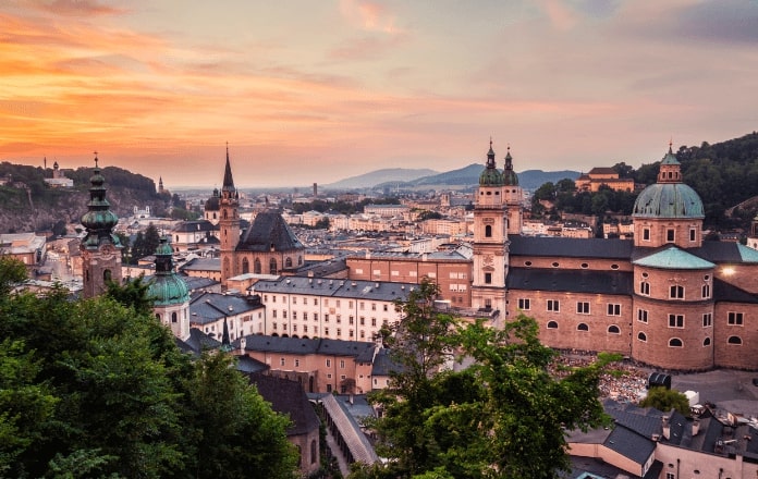 Bucharest, Romania to Salzburg, Austria for only €22 roundtrip (Wizz members price)
