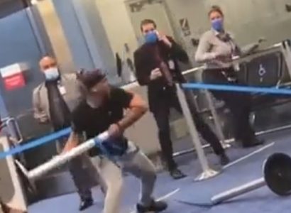 VIDEO: Military vet screams N-word and attacks Miami Airport staff | Secret Flying