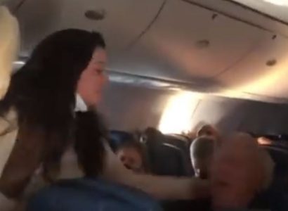 VIDEO: Former NFL cheerleader arrested on Delta flight after punching and spitting on man over facemask | Secret Flying