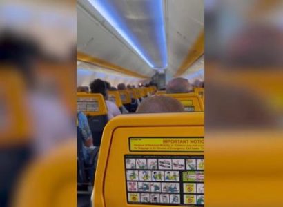 VIDEO: Ryanair flight attendant rants about the company over intercom on flight from Spain to UK | Secret Flying