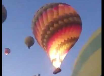 VIDEO: Egypt suspends hot air ballooning over Luxor after crash leaves two tourists injured | Secret Flying