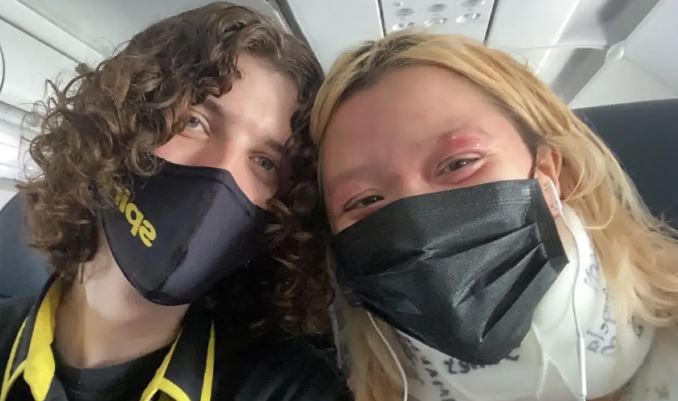 Woman tells Spirit Airlines staff to educate themselves after her eczema was mis..