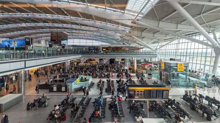 Heathrow Airport extends passenger caps through October