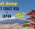 FUEL DUMP: Insane 100% dump on West Coast USA to Japan with 3x strike
