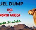 FUEL DUMP: 3x strike dumps USA to North Africa flights