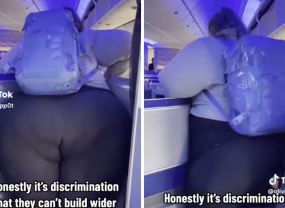 Plus sized influencer accuses airlines of discrimination for not having wider aisles | Secret Flying