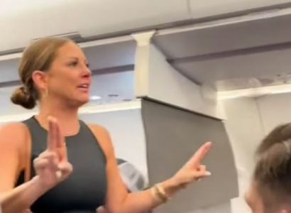VIDEO: Woman demands to be let off plane in similar scene to Final Destination movie | Secret Flying