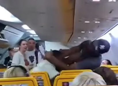 VIDEO: Two men fight on Ryanair flight over window seat | Secret Flying