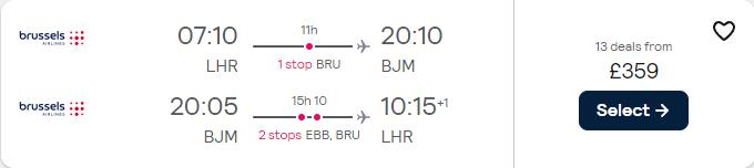 Click here to book this cheap flight deal. Cheap flights from London or Manchester, UK to Bujumbura, Burundi from only £359 roundtrip with Brussels Airlines. Flight deal ticket image.