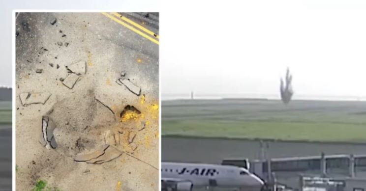 American WWII bomb explodes at Japanese airport | Secret Flying American WWII bomb explodes at Japanese airport | Secret Flying