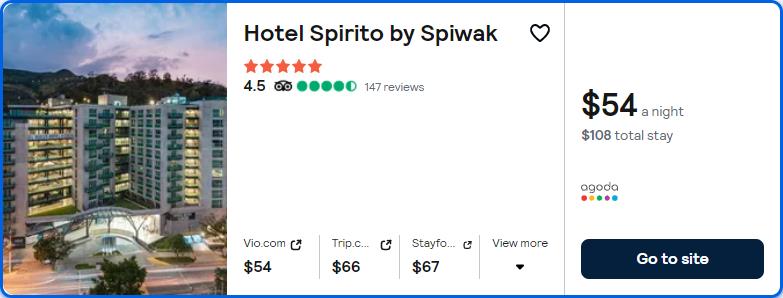 Stay at the 5* Hotel Spirito by Spiwak in Cali, Colombia for only $54 USD per night. Flight deal ticket image.