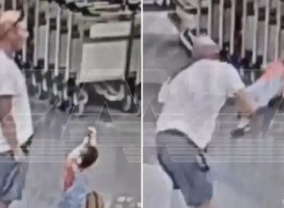 ‘Monster’ filmed slamming child to the ground at Moscow airport | Secret Flying