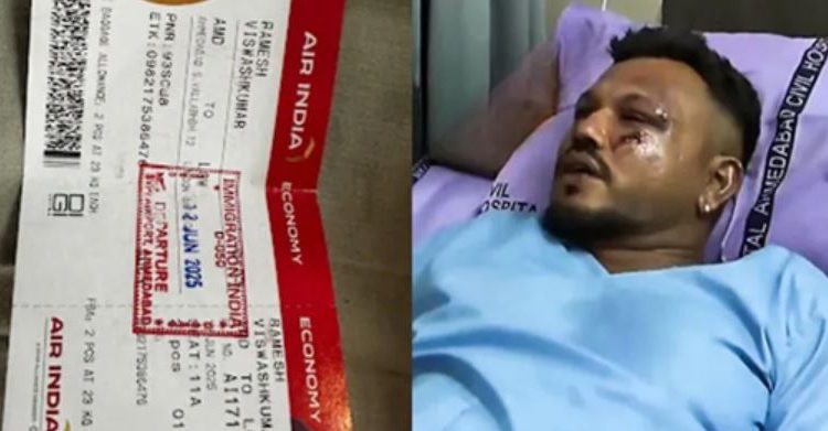 British man sat in seat 11A only passenger to survive Air India crash | Secret Flying British man sat in seat 11A only passenger to survive Air India crash | Secret Flying