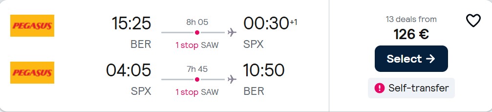 Click here to book this cheap flight deal. Cheap flights from Berlin, Germany to Cairo, Egypt for only €126 roundtrip. Flight deal ticket image.